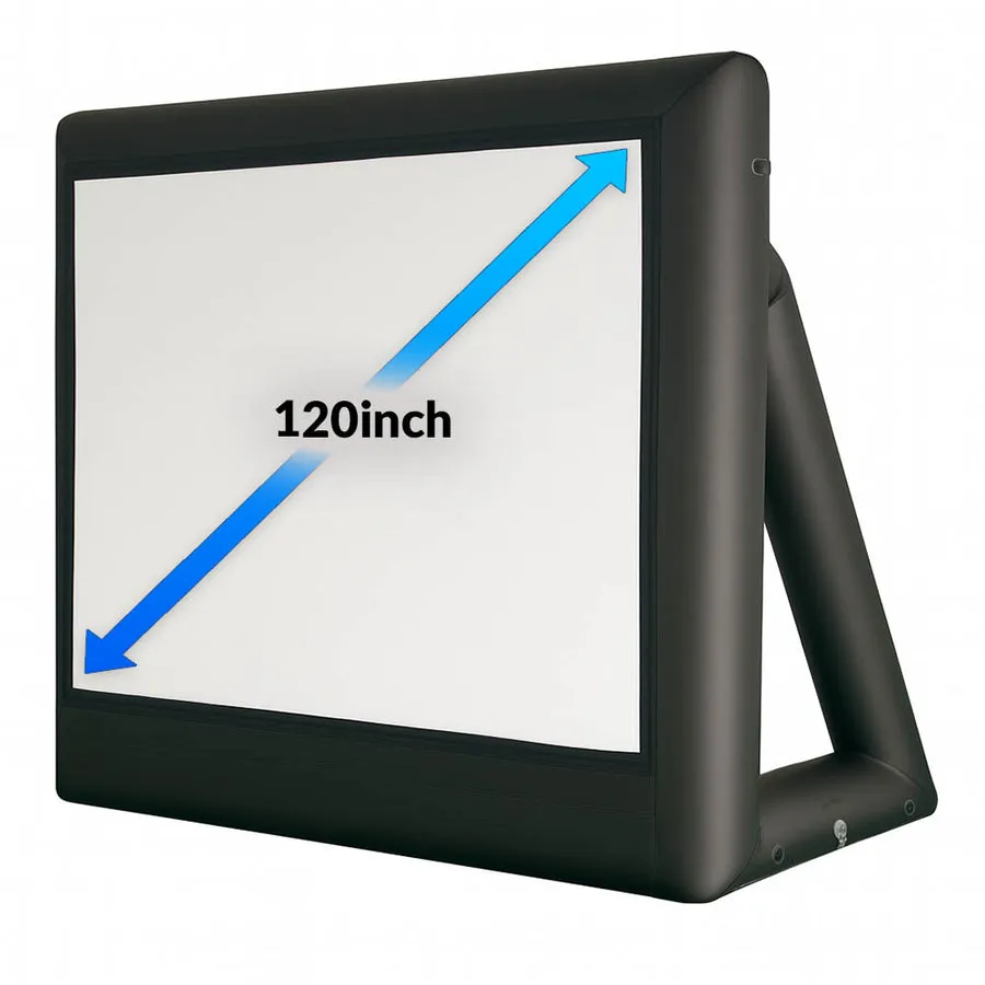 120" Inflatable A-Frame Sealed Projection Screen