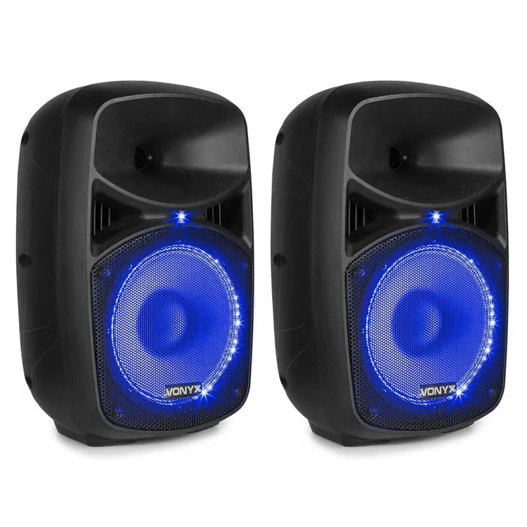 600W Speaker set (2 x 10" driven speakers)